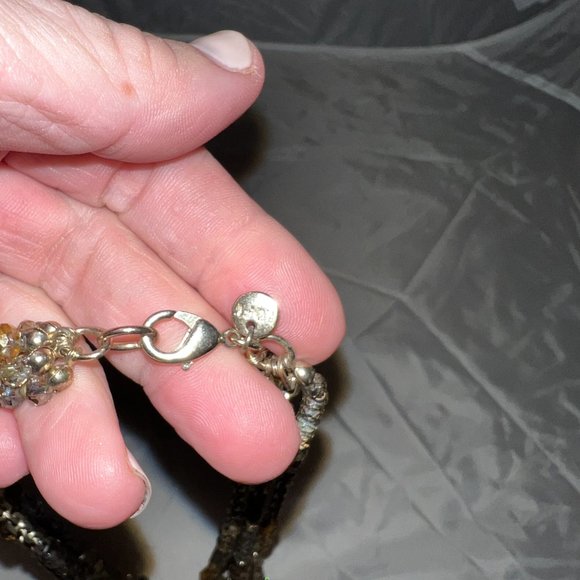 LOFT  Multistrand Crystal Necklace - Picture 5 of 8